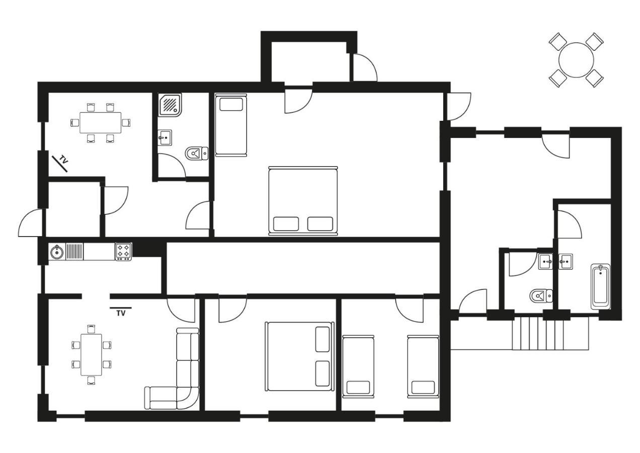 Apartma Raft, Bovec Eksteriør billede